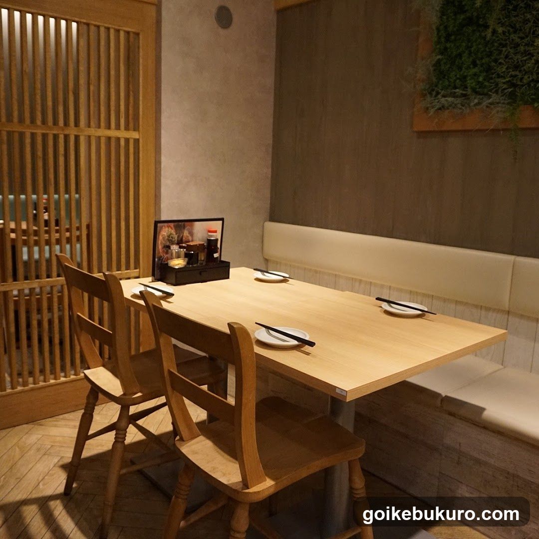 Japanese Restaurant Interior