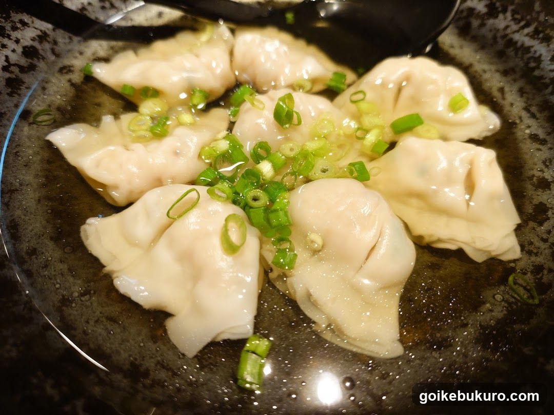 Dumplings in Pan