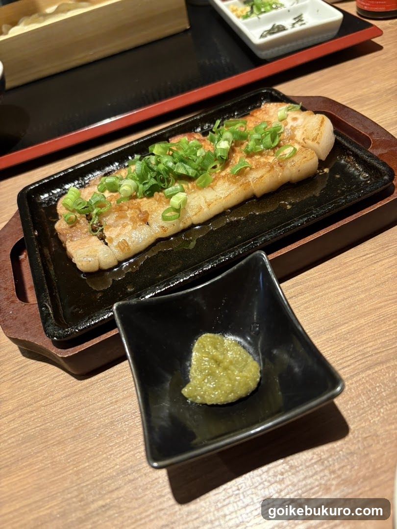 Grilled Fish with Scallions and Wasabi