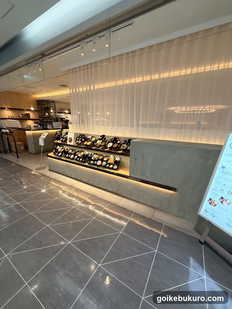 Interior Food Display Area