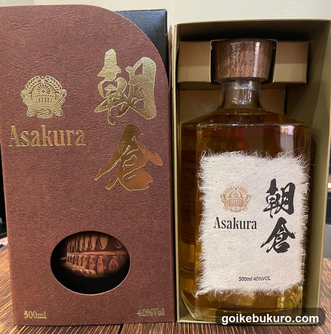 Asakura Whisky Bottle and Packaging