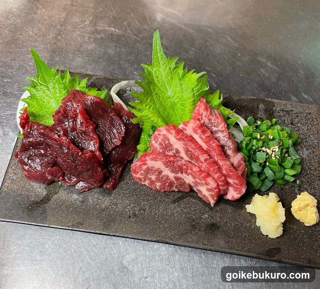 Sashimi Platter with Garnishes
