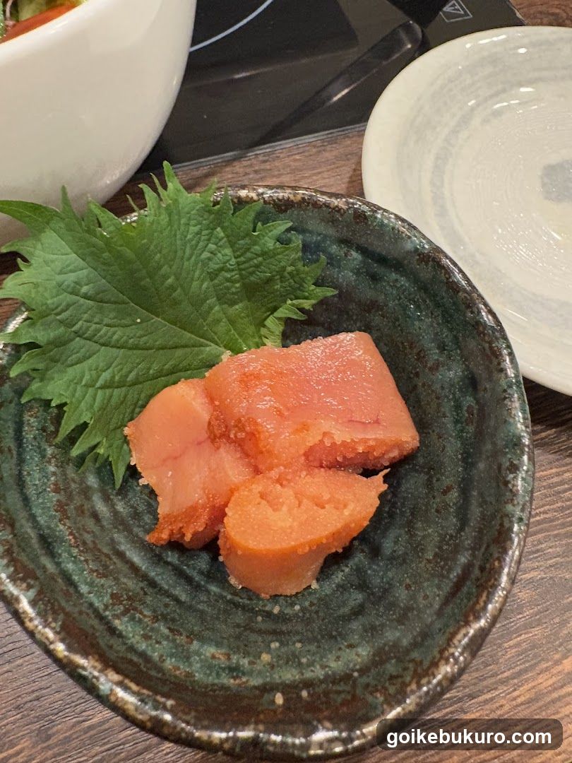 Sashimi with Shiso Leaf