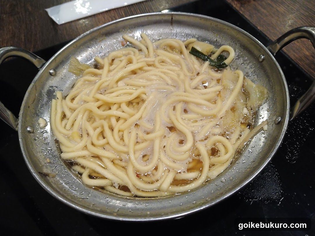 Noodles in a Pan