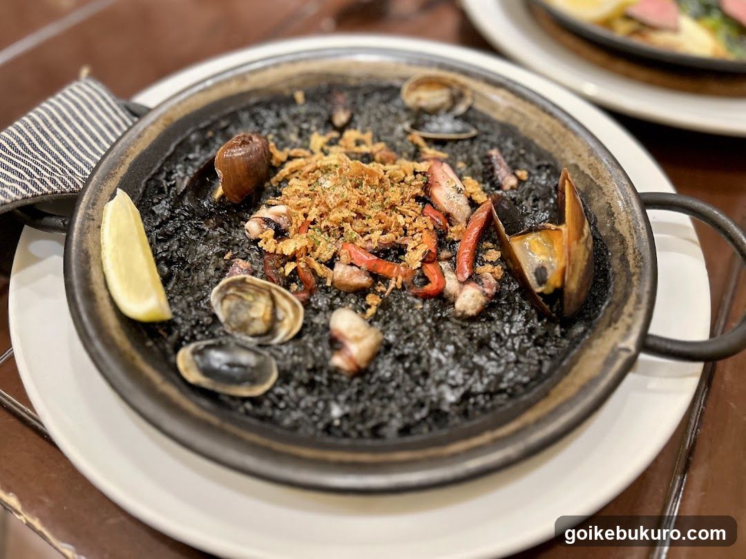 Seafood Paella in a Clay Pot