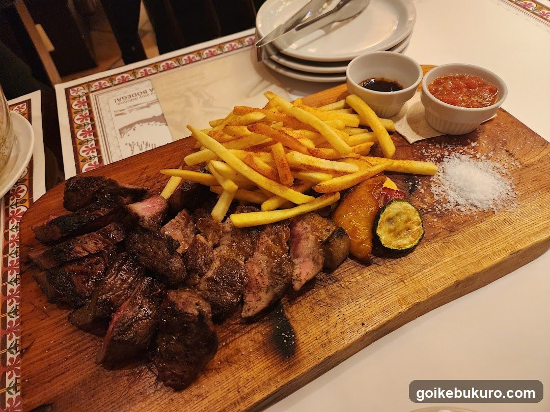 Steak and Fries Platter