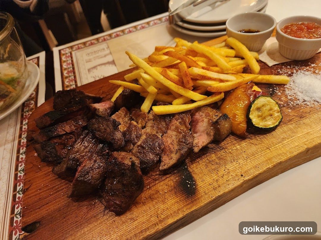 Steak and Fries Platter