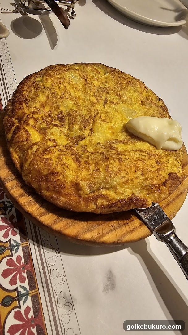 Spanish Tortilla with Butter