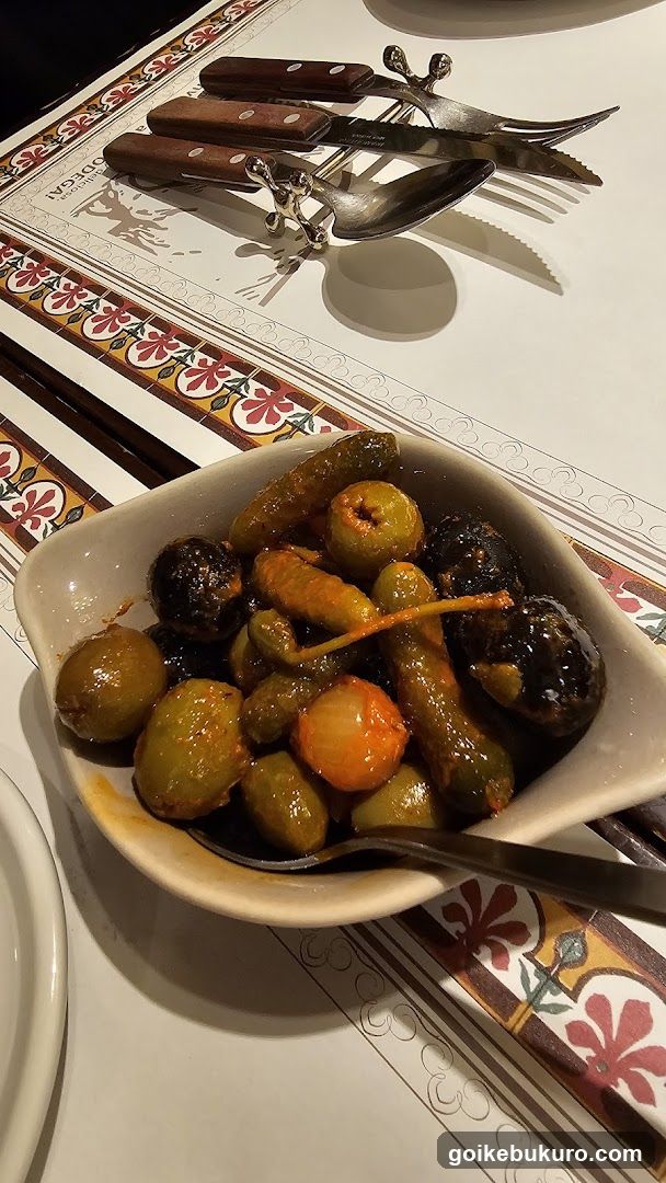 Olive and Pickle Dish