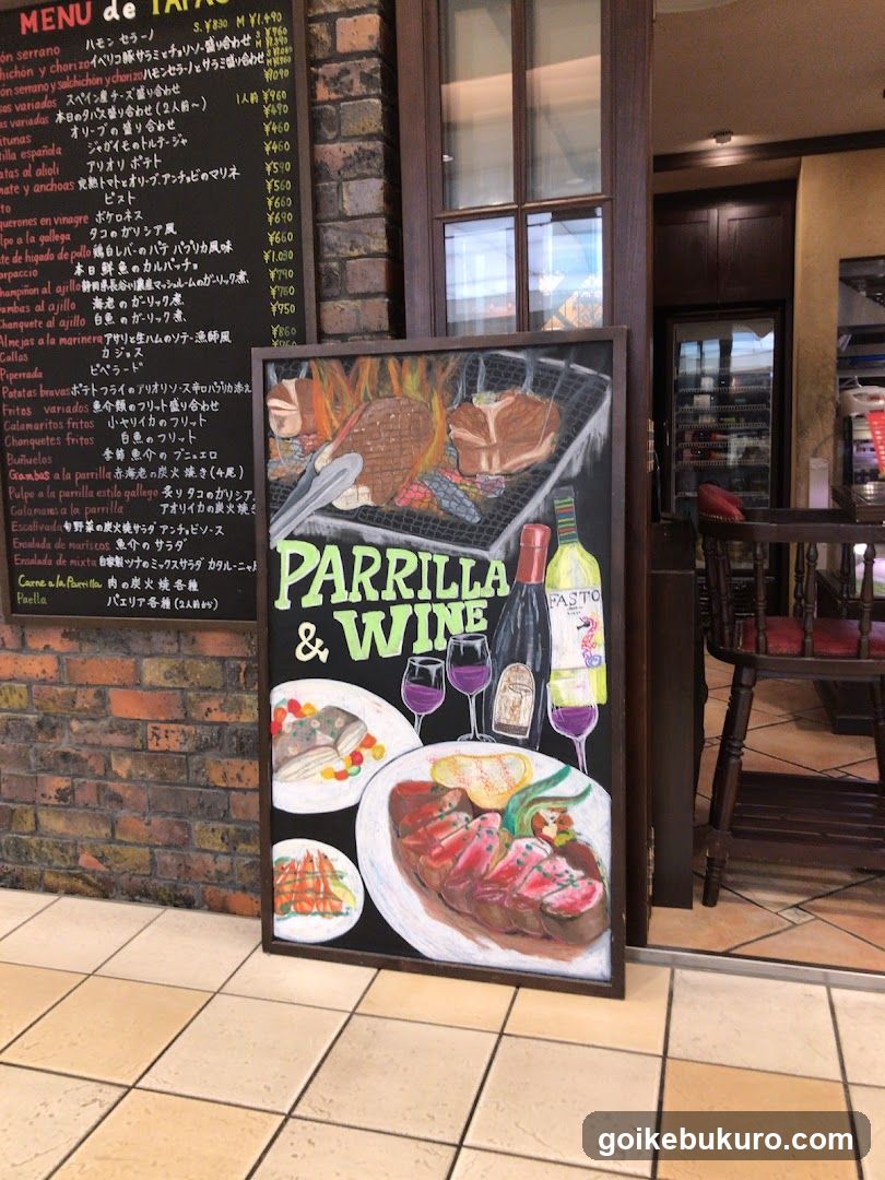 Parrilla & Wine Signage