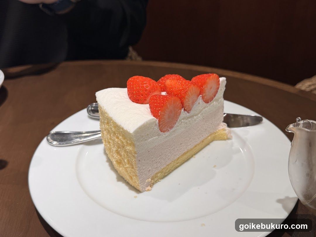 Strawberry Cake Slice