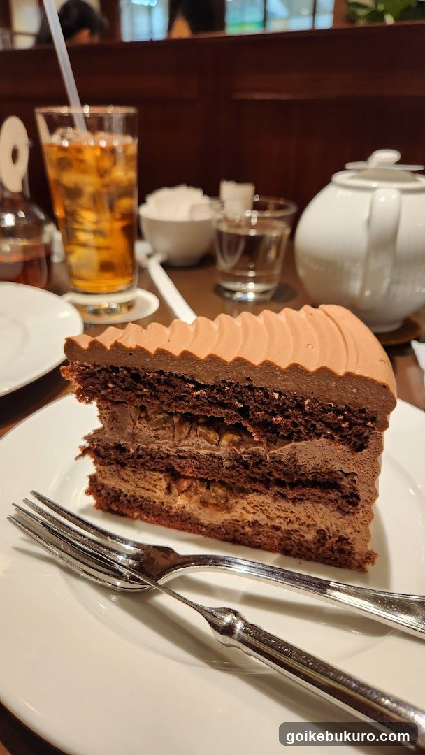 Chocolate Layer Cake Slice