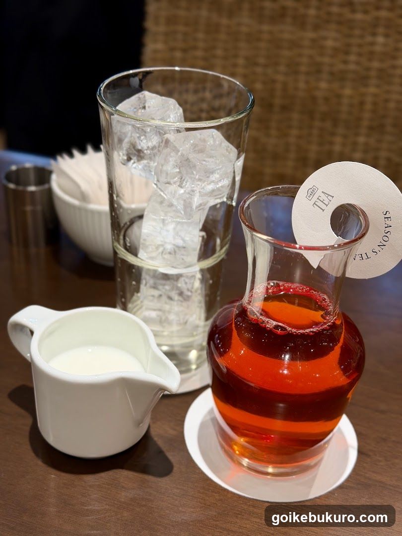 Tea and Ice Setup
