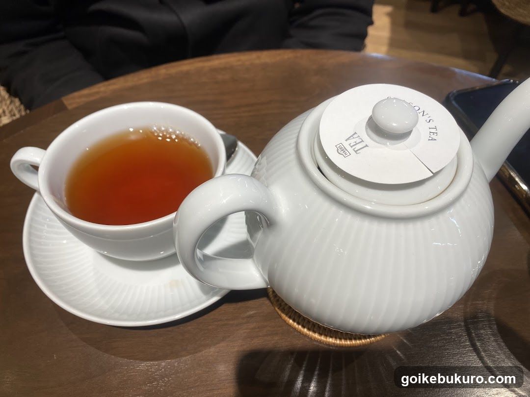 Tea Set on Wooden Table