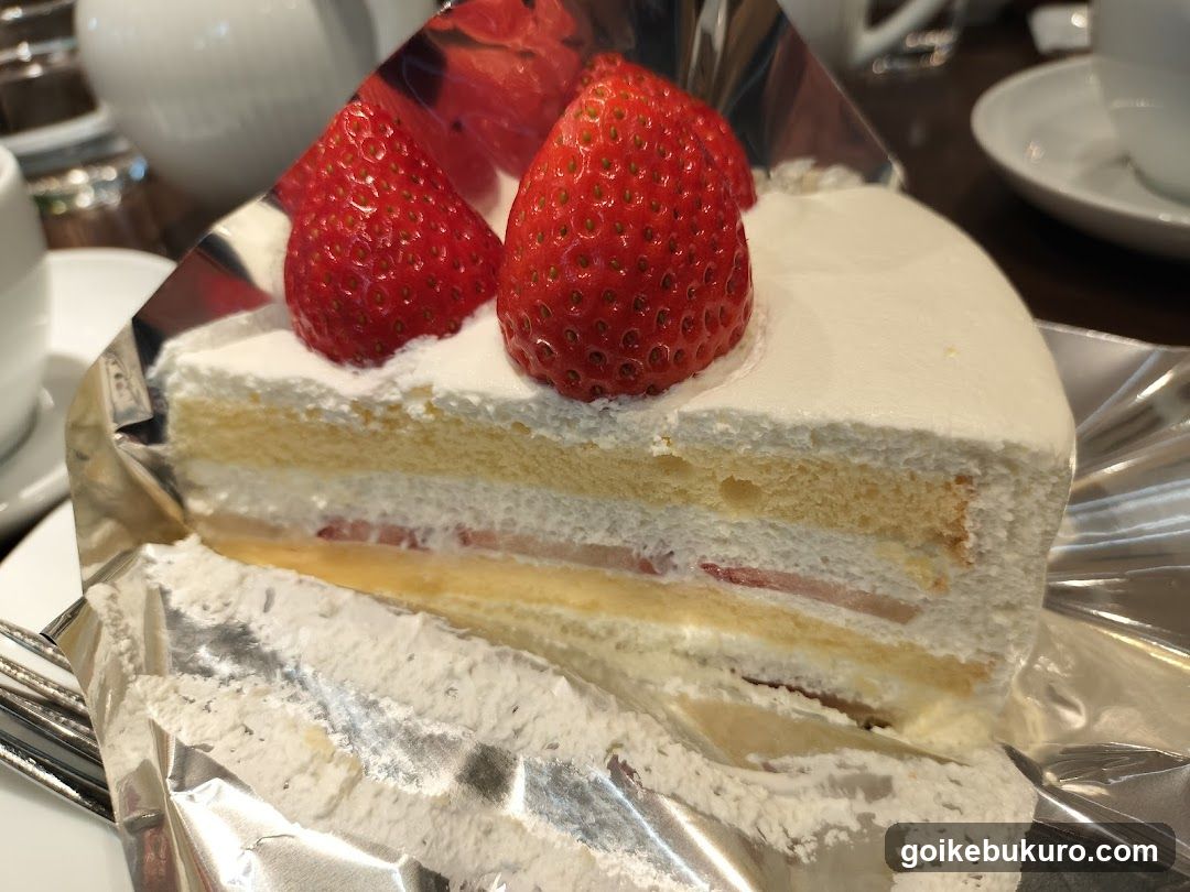 Strawberry Layer Cake Slice