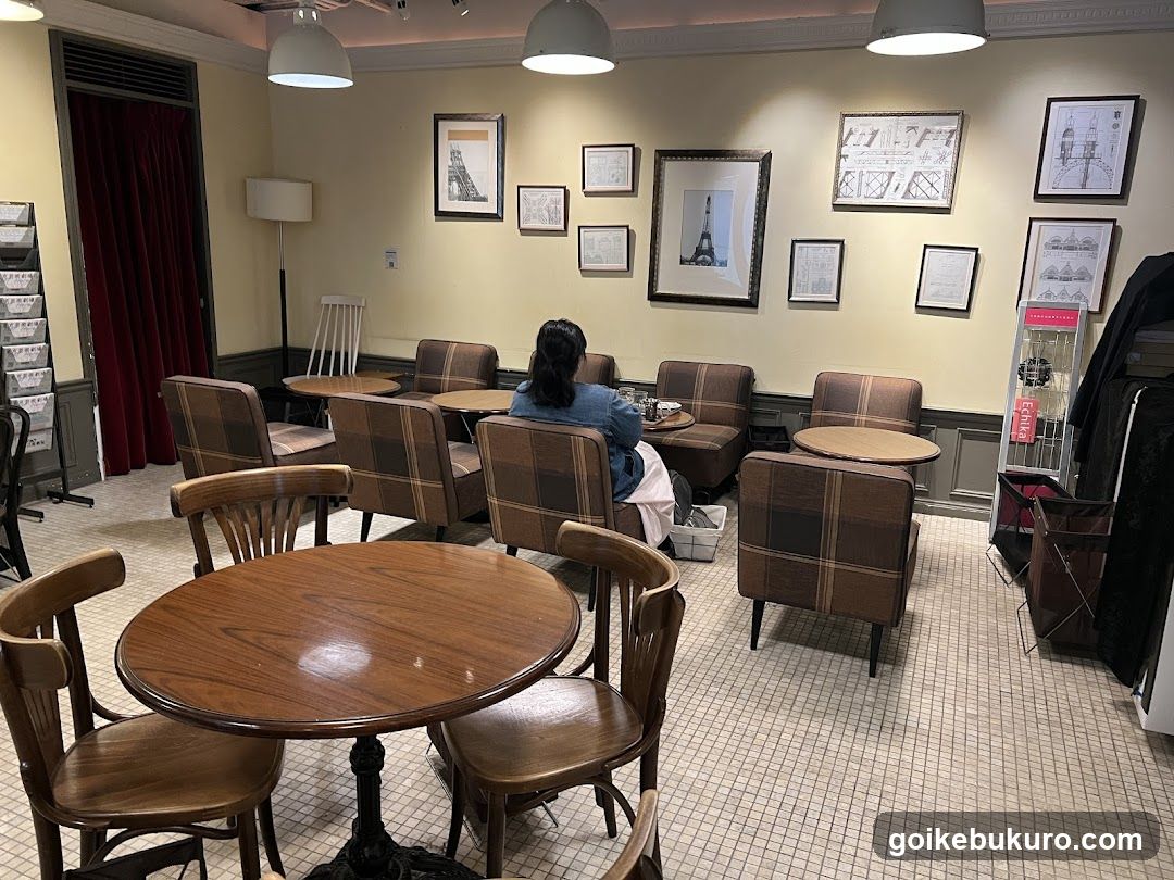 Interior of a cozy café or lounge