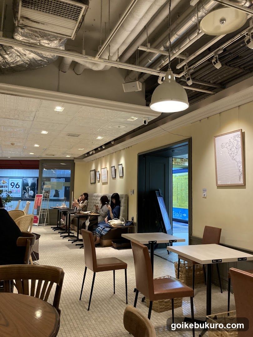 Interior of a cafe or restaurant