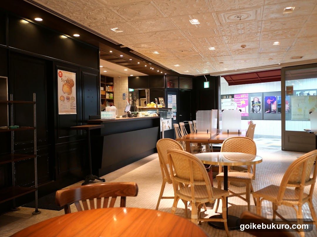Interior of a cafe or restaurant