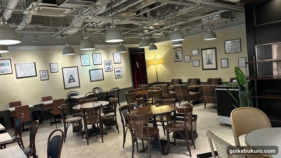 Interior of a cafe or restaurant