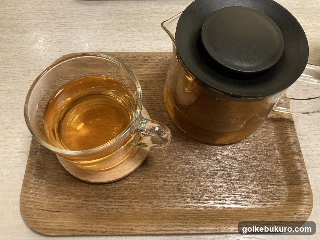 Tea Set on Wooden Tray
