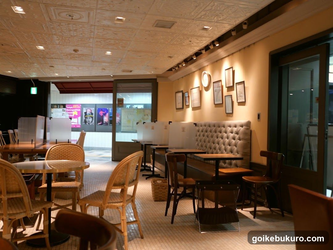 Interior of a cafe or restaurant