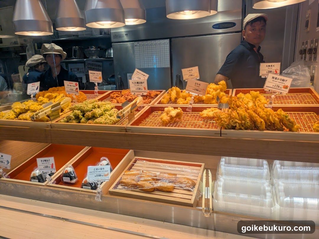 Fried Food Display Counter