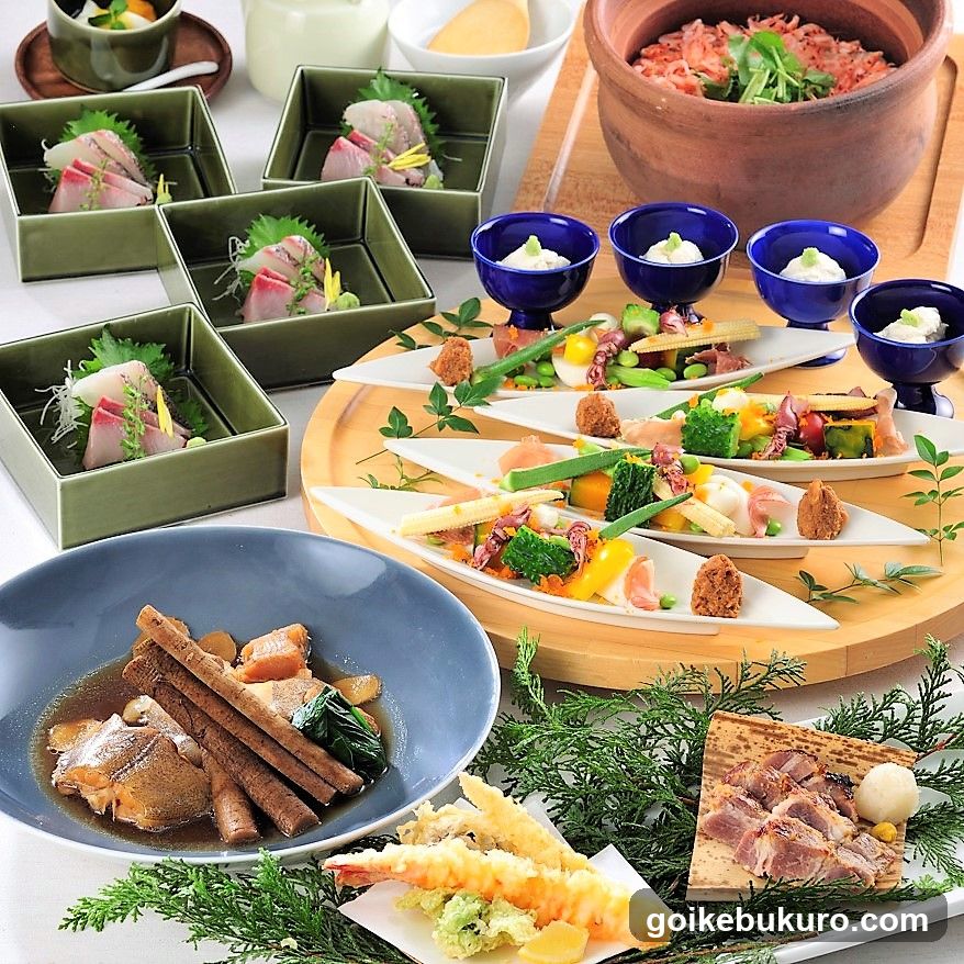 Japanese Cuisine Spread