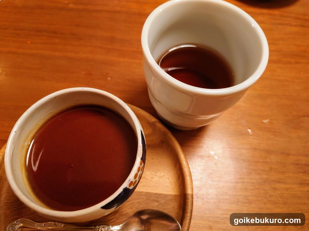 Tea Cups on Wooden Table