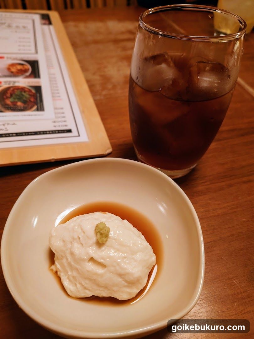 Dish with Sauce and Drink