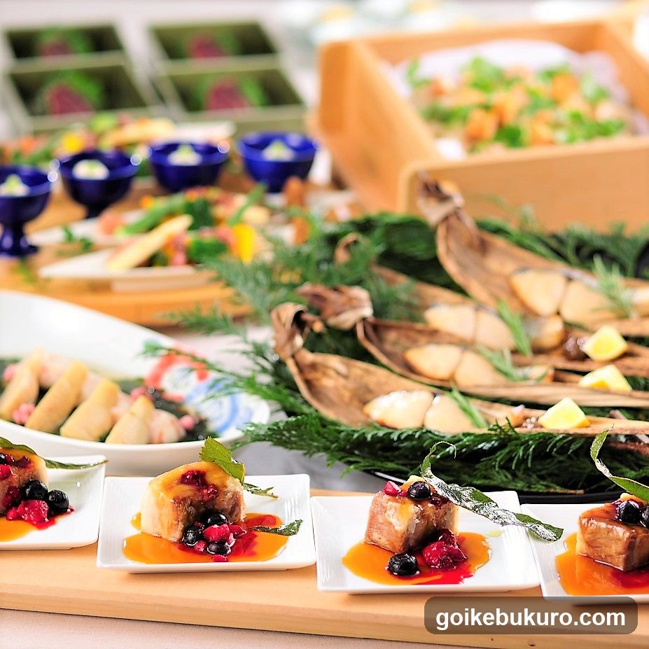 Food Display Buffet