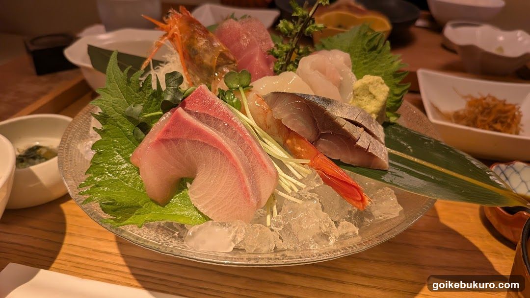 Sashimi Platter with Ice