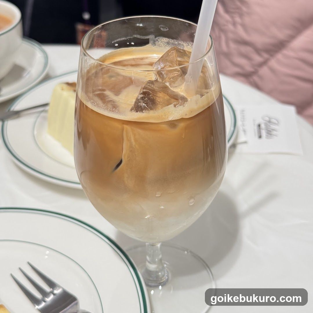 Iced Coffee and Cake