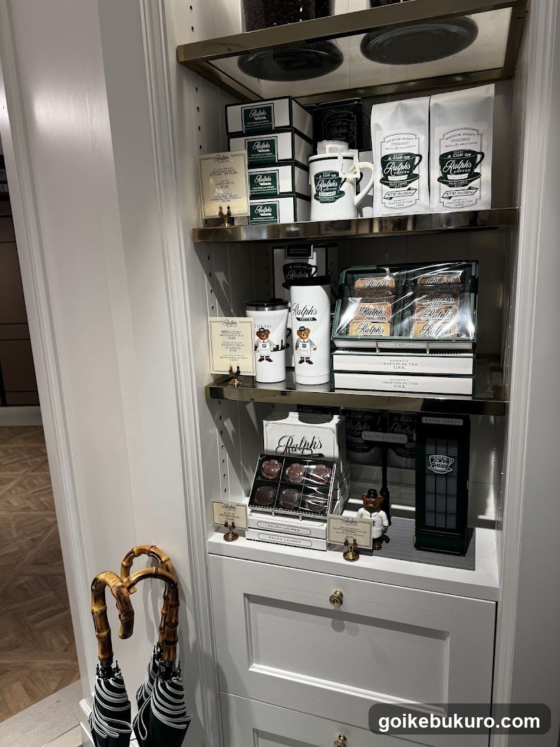 Ralph Lauren Merchandise Display