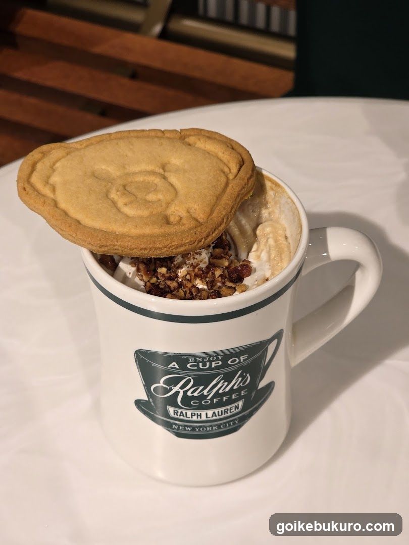 Ralph Lauren Coffee Mug with Cookie