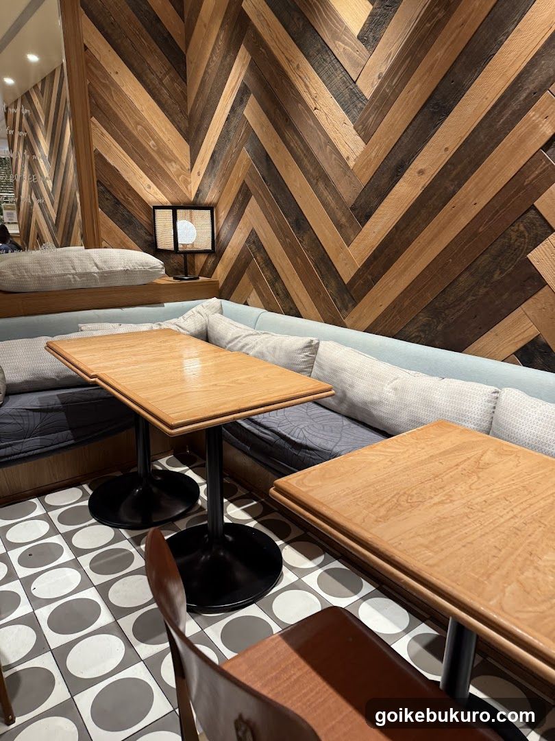 Interior of a cozy cafe or restaurant