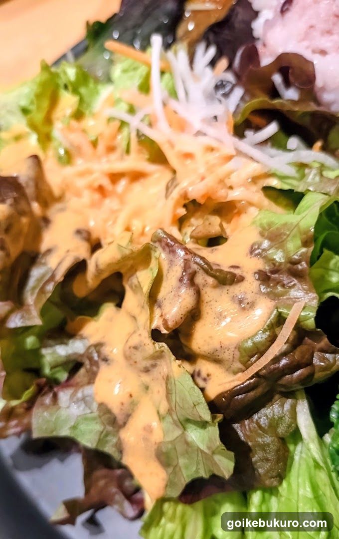 Salad with Dressing