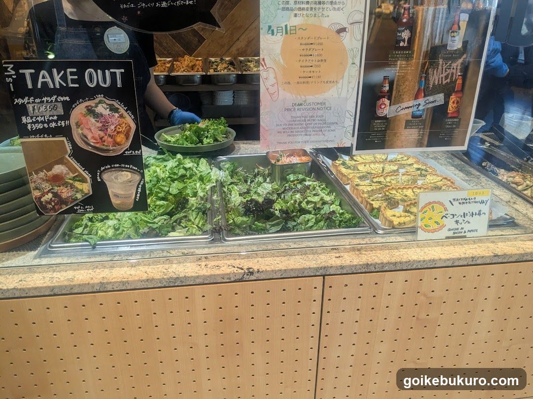 Food Counter Display