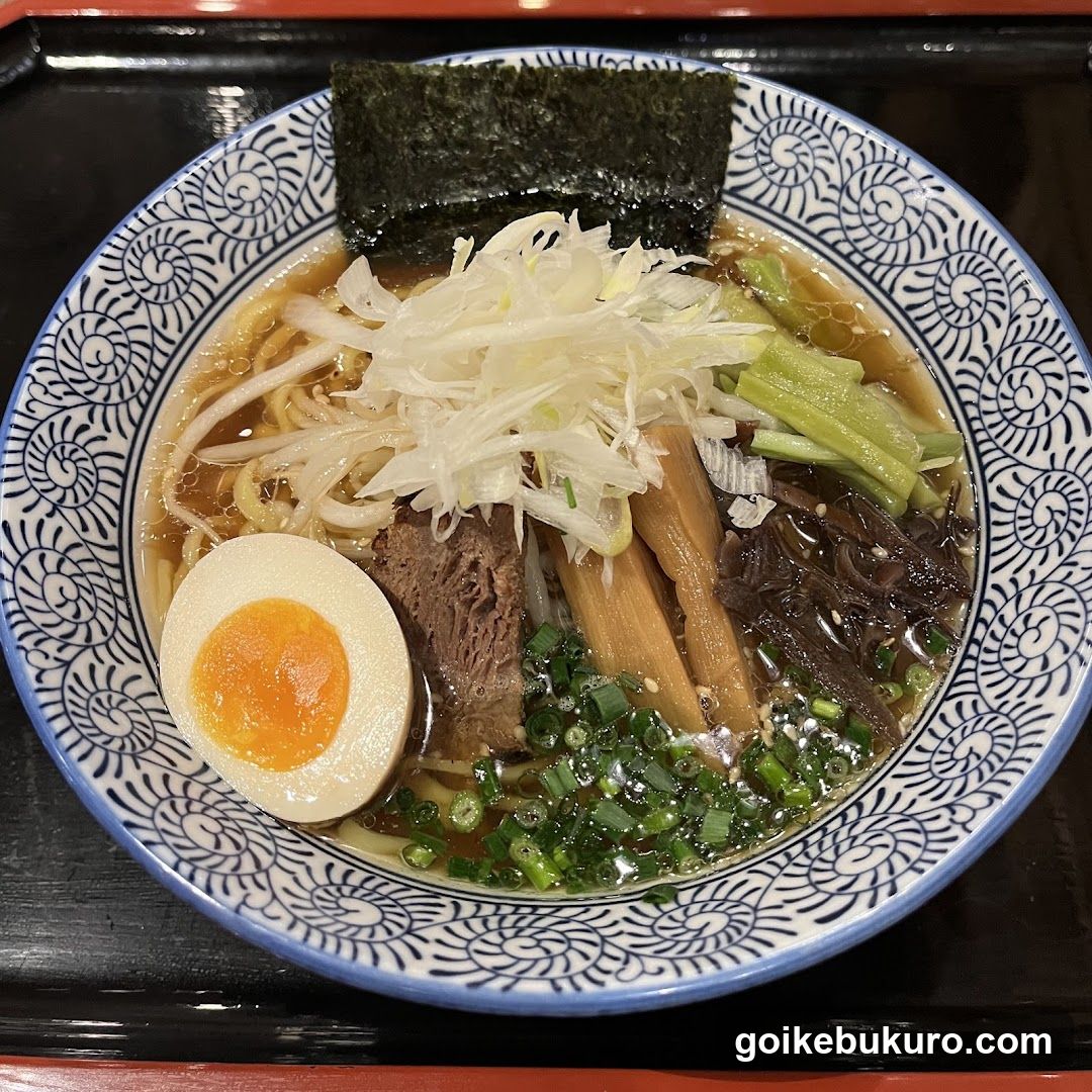 Ramen Bowl with Soft-Boiled Egg and Toppings