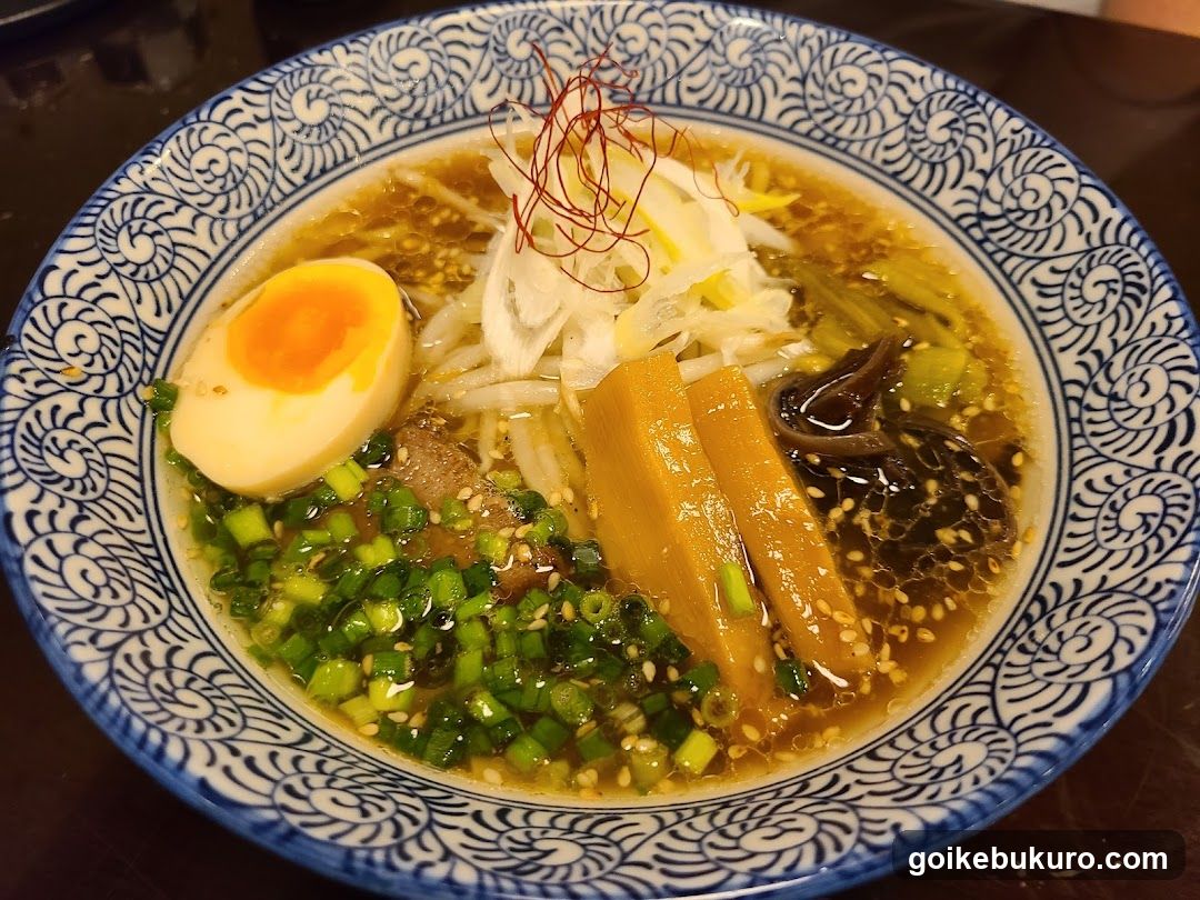 Ramen Bowl with Soft-Boiled Egg and Tofu