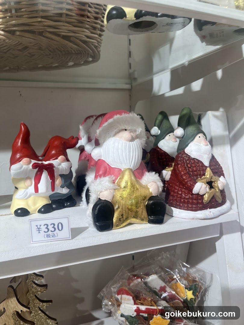 Christmas Decorative Figurines Display