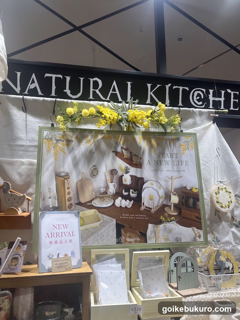 Natural Kitchen Store Display