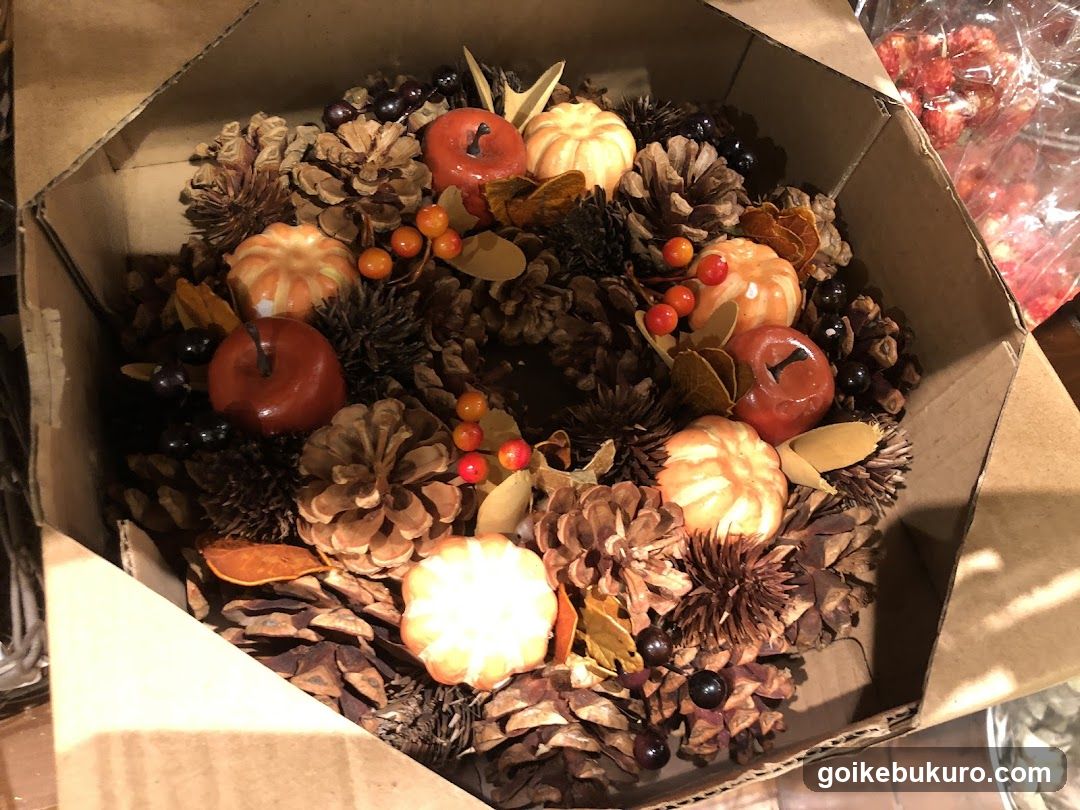 Autumn Wreath in Box