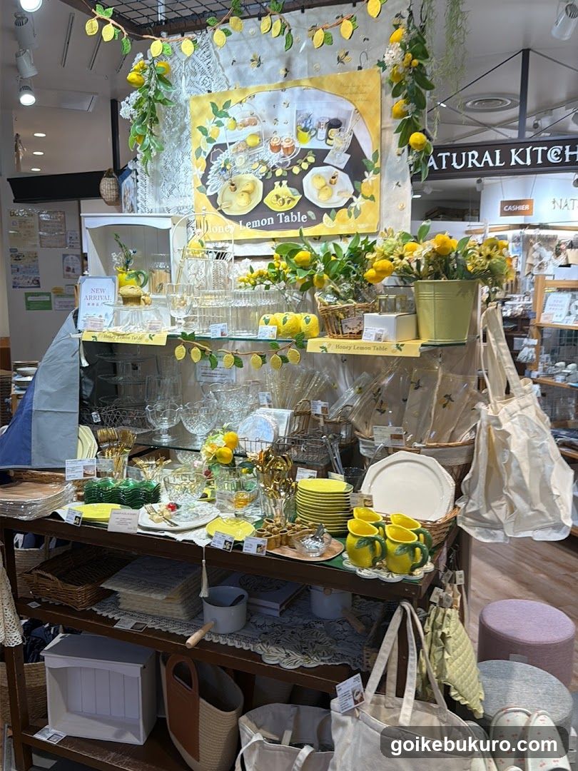Lemon Table Display