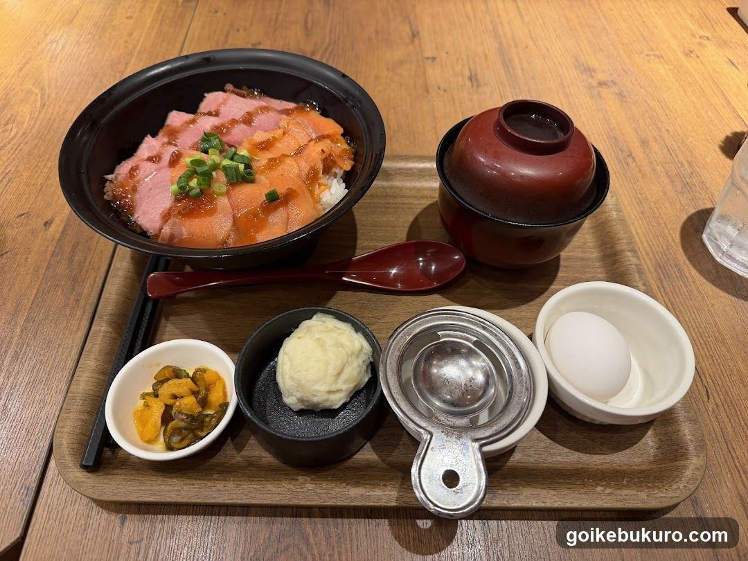 Japanese Rice Bowl Meal