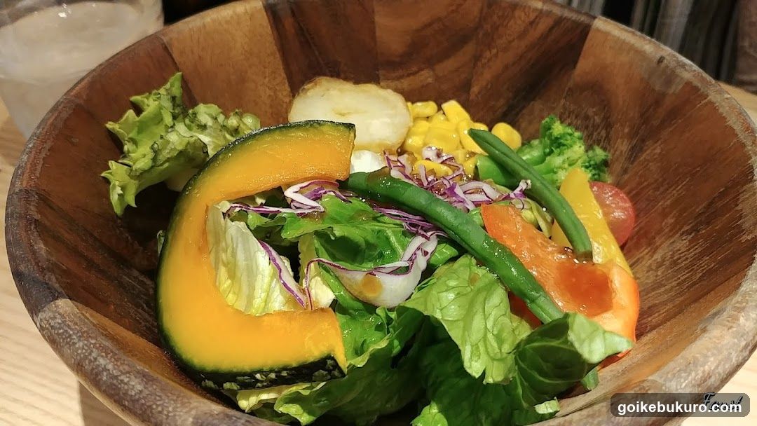 Wooden Bowl Salad