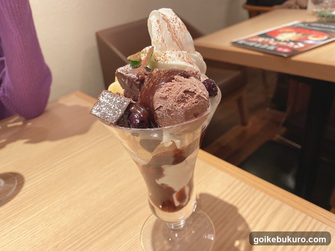 Chocolate Ice Cream Sundae