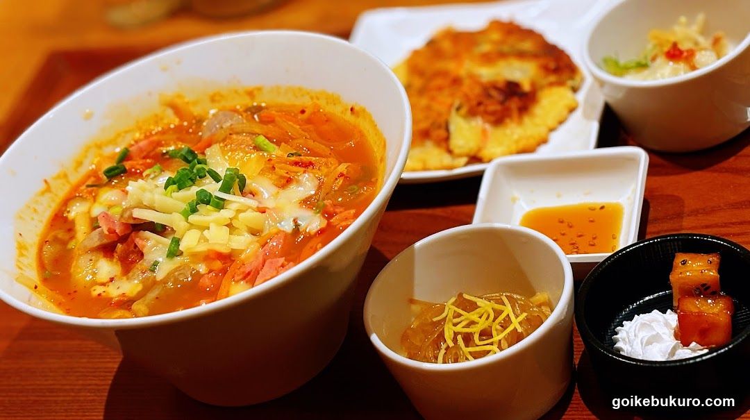 Korean Food Spread