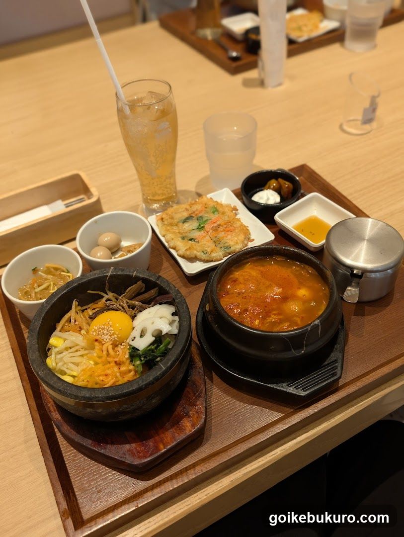 Korean Meal Spread