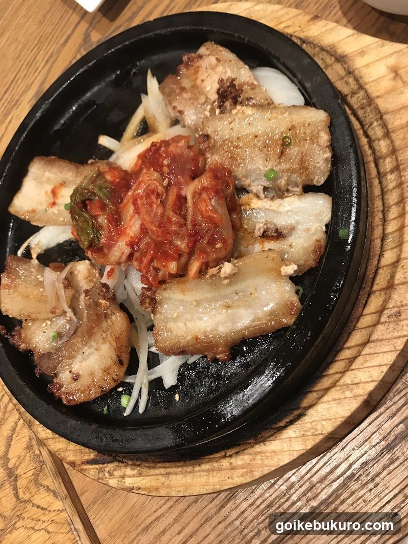 Sizzling Korean BBQ with Kimchi