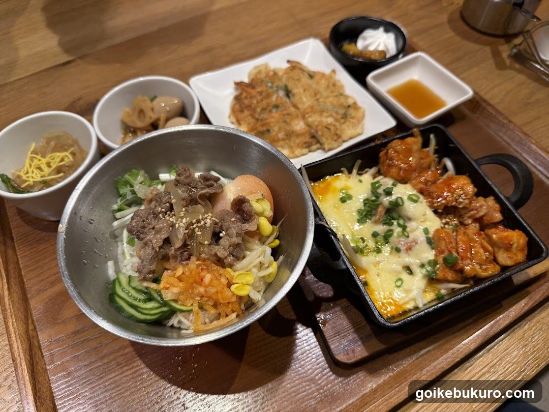 Korean Meal Spread